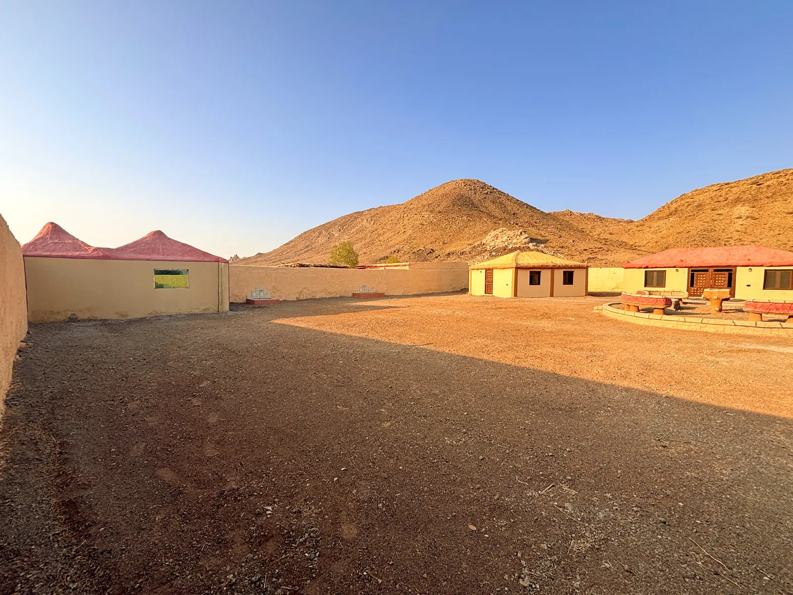 Inside the walls: the Fort’s rooms around the courtyard